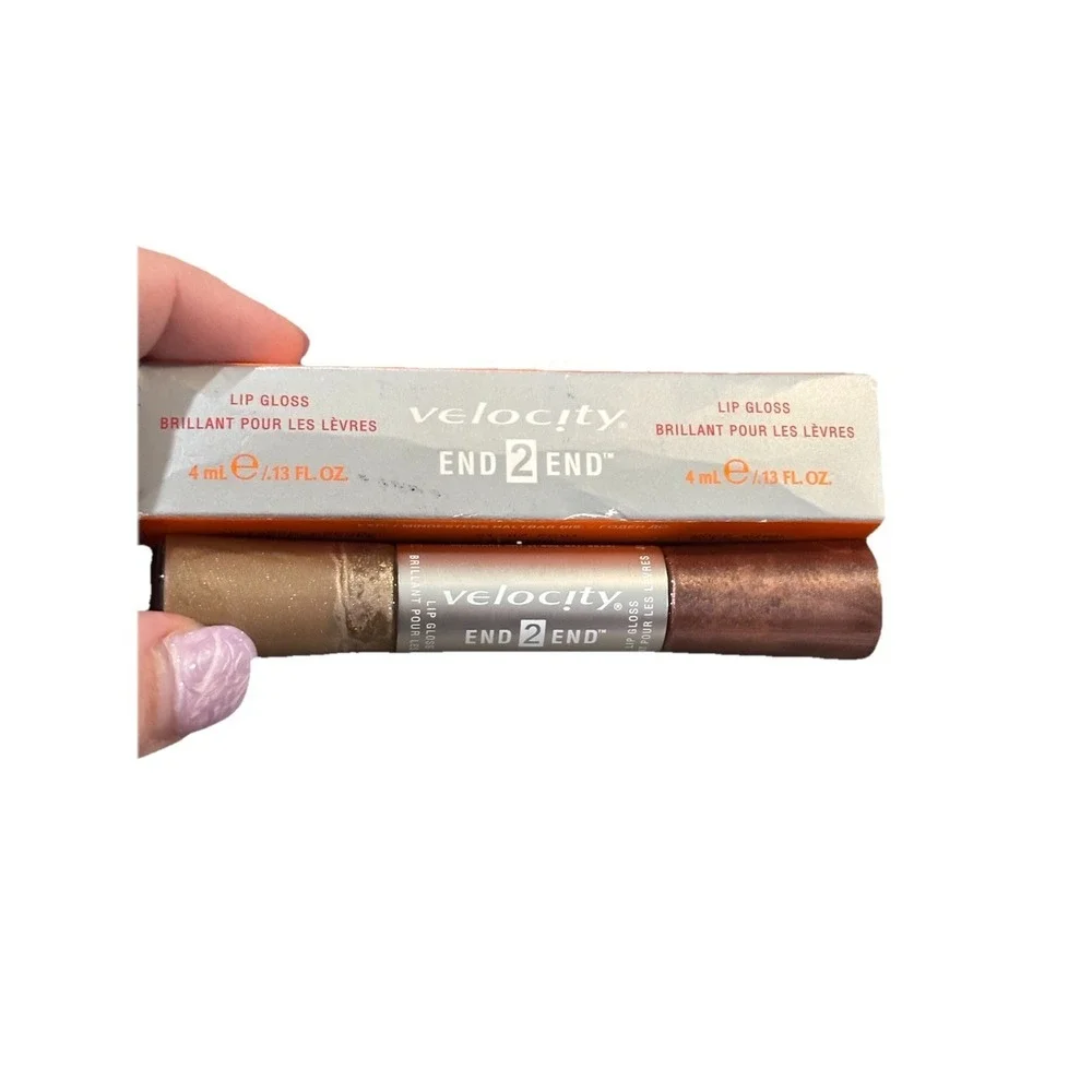Mary Kay Velocity End 2 End Lip Gloss NOS #743100 -Whisper Cream Wood